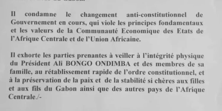 Coup d’état au Gabon :