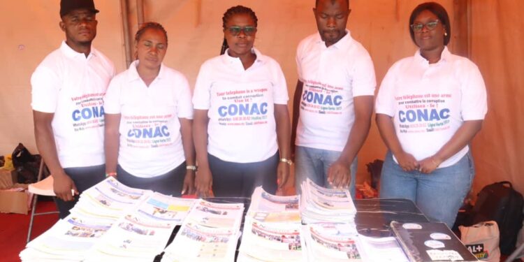 Lutte contre la corruption : La Conac sensibilise à la FIAC 2023