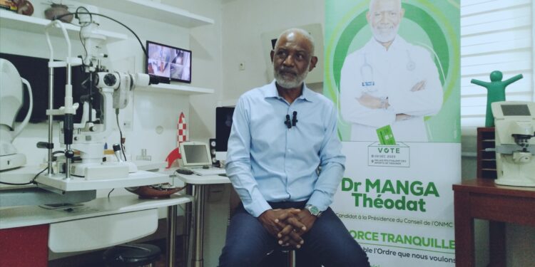 Élection à l’Ordre National des Médecins : Dr Manga Théodat, pour l’équilibre des pouvoirs et une formation continue des professionnels de santé.