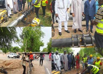 Réception et installation d’un important lot de matériels de construction de réseaux d’eau potable à Maroua