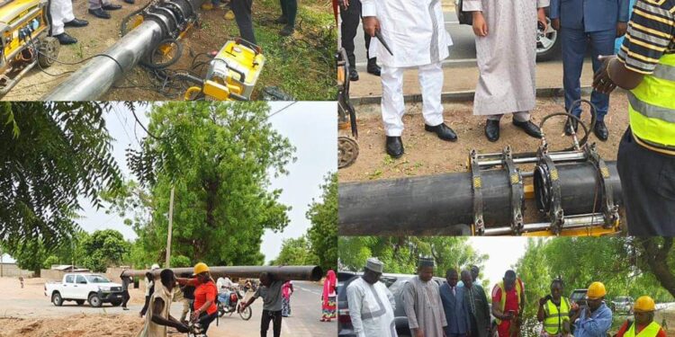 Réception et installation d’un important lot de matériels de construction de réseaux d’eau potable à Maroua