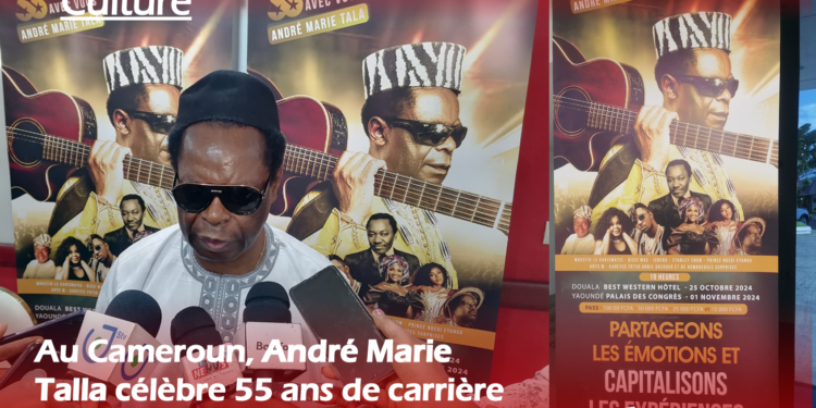 Au Cameroun, André Marie Tala célèbre ses 55 ans de carrière avec deux grands concerts à Douala et à Yaoundé