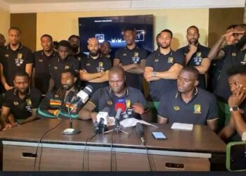 Au Cameroun, les Lions Indomptables du Cameroun font une déclaration à la presse à l’insu de l’attaché de presse du groupe